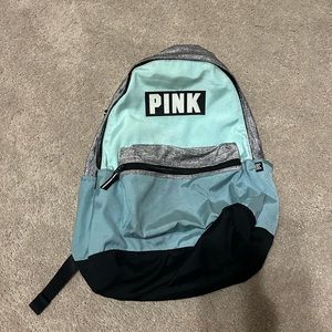 Pink backpack